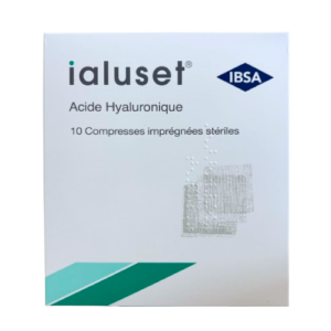10 compresses imprégnées stériles - IALUSET