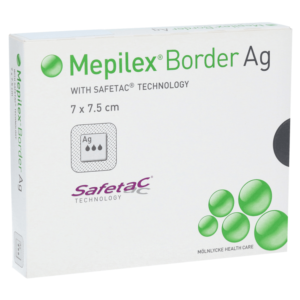 Mepilex® Border Ag 7,5cm x 8,5cm
