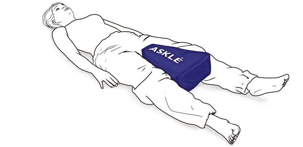 Coussin d'abduction des hanches