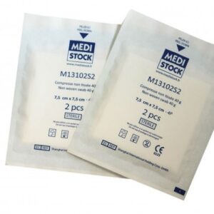 Compresses en non-tissées STERILE – Médistock