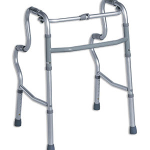 Déambulateur pliant à 2 niveaux