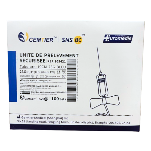 Unité de prelevement sécurisée euromedis