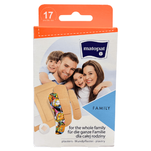 Pansements famille matopat 17pcs