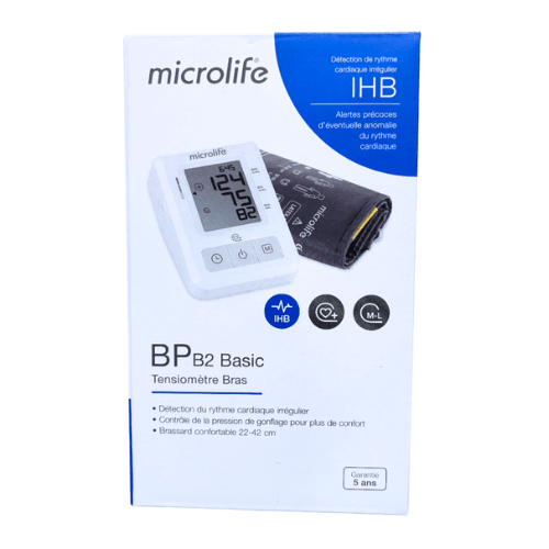 Tensiomètre bras BP B2 basic microlife