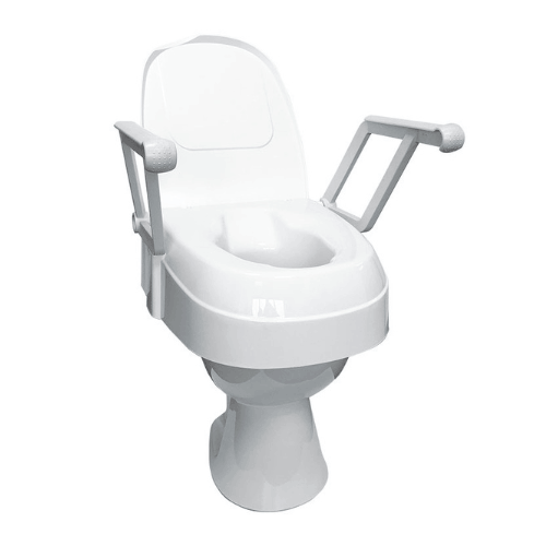 Réhausse WC TSE 120 plus avec accoudoirs relevables – Drive Devilbiss